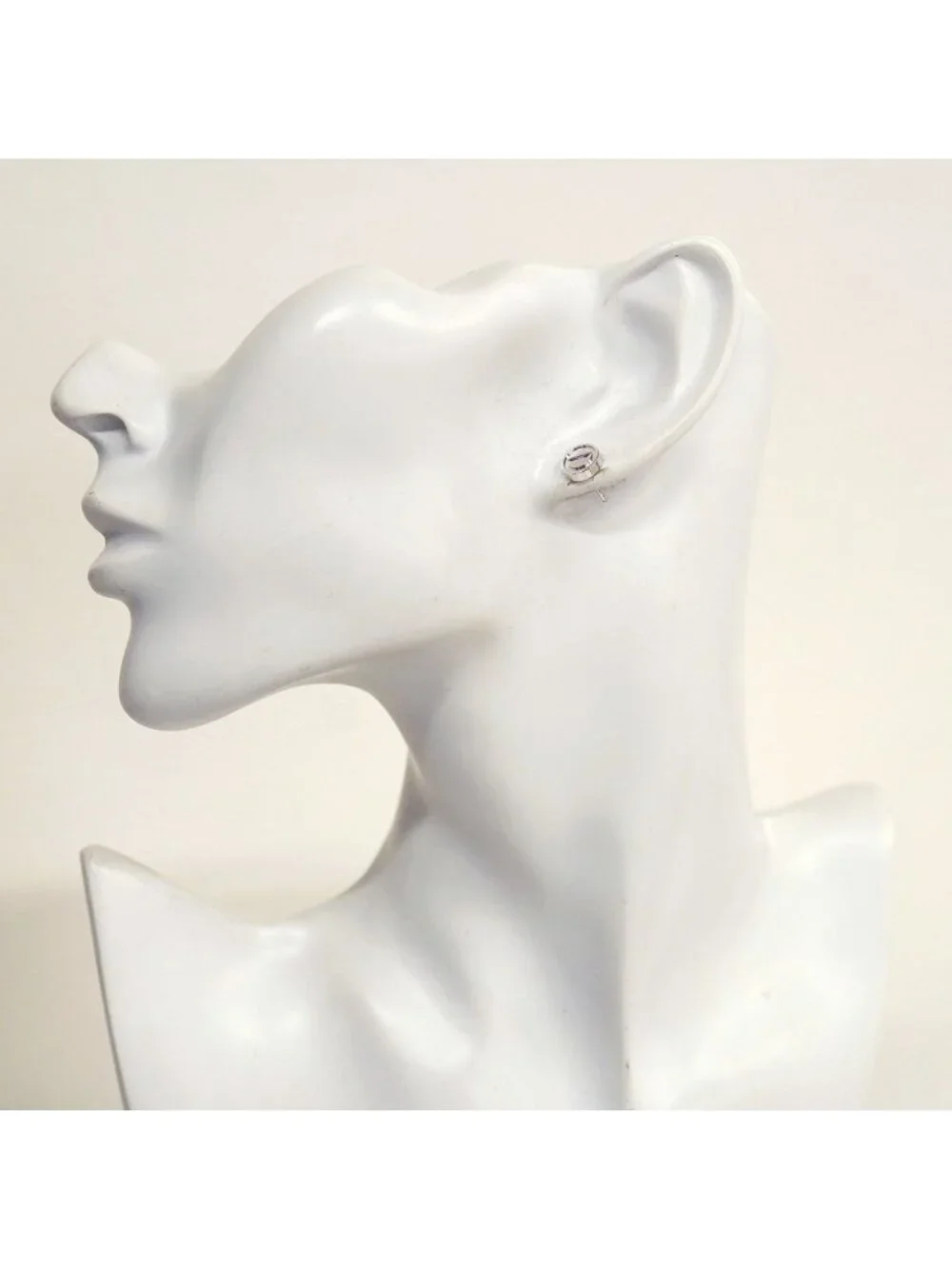 Cartier Earrings Love 18k White Gold